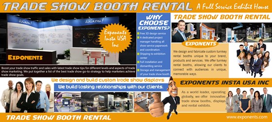 Exponents Insta USA Inc: Trade Show Booth Rental